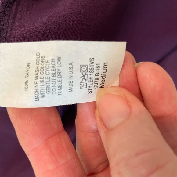 Adrienne Deep Purple Tank Top - Picture 4 of 8